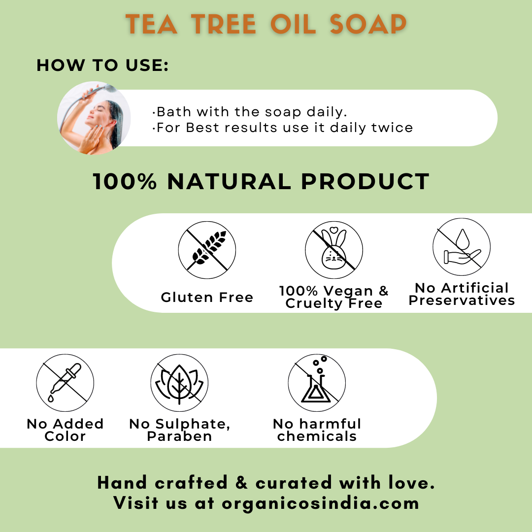 Tea Tree Oil Soap 100 g