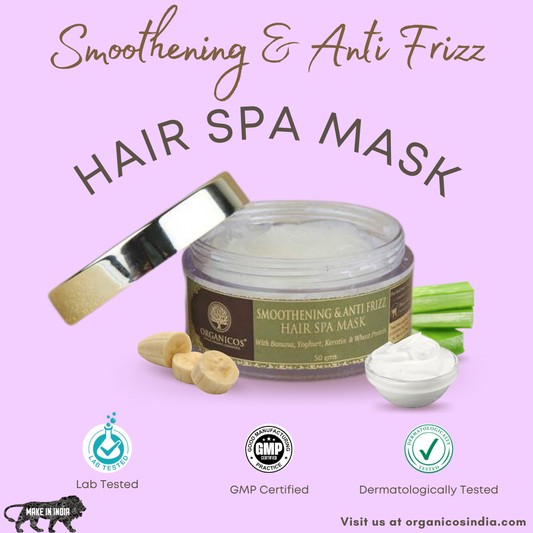 Smoothening & Anti Frizz Hair Spa Mask 50 G